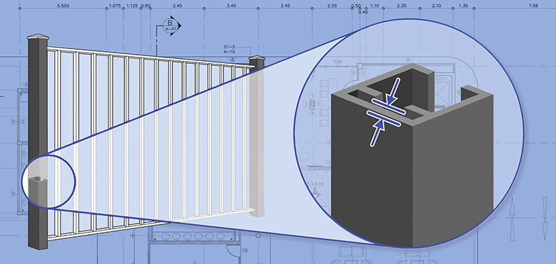 Kokomo Indiana Aluminum fence post installation company