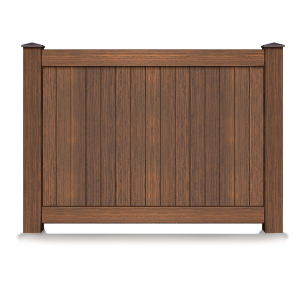 Cayenne vinyl fence