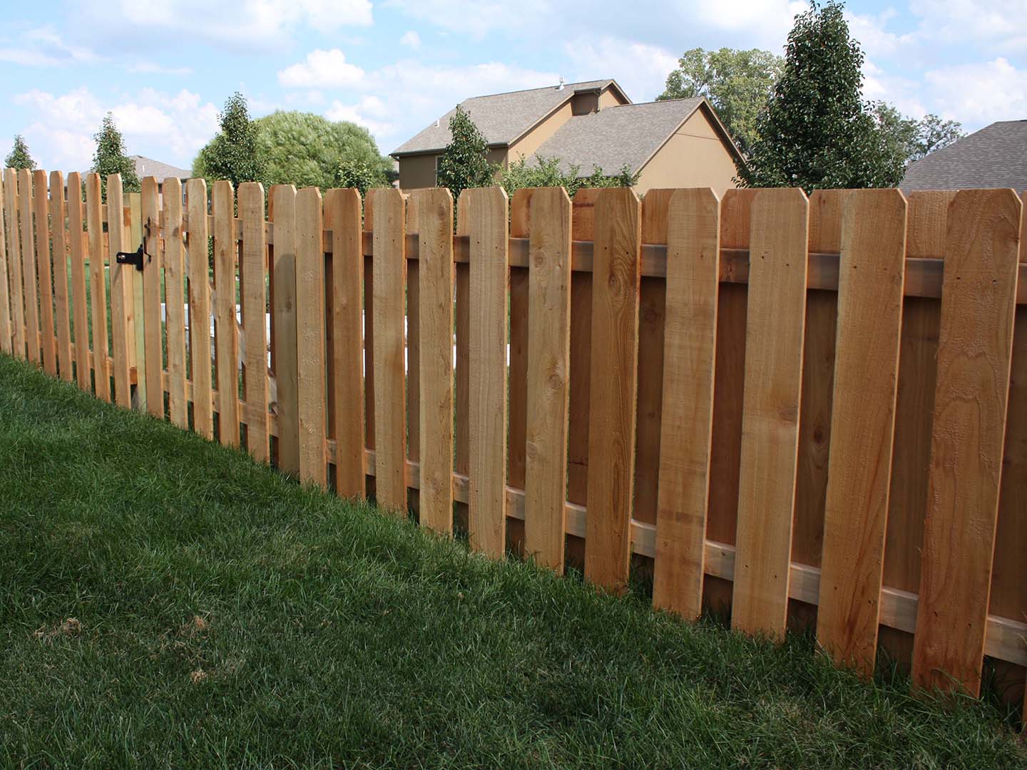 Kokomo Indiana Wood Shadowbox Fence